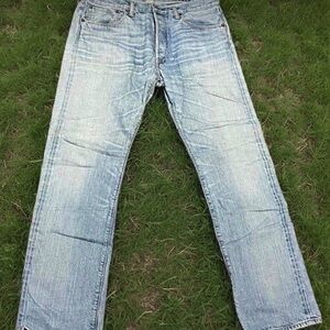 Ralph Lauren Double RL light wash jeans Salvaged Denim jeans